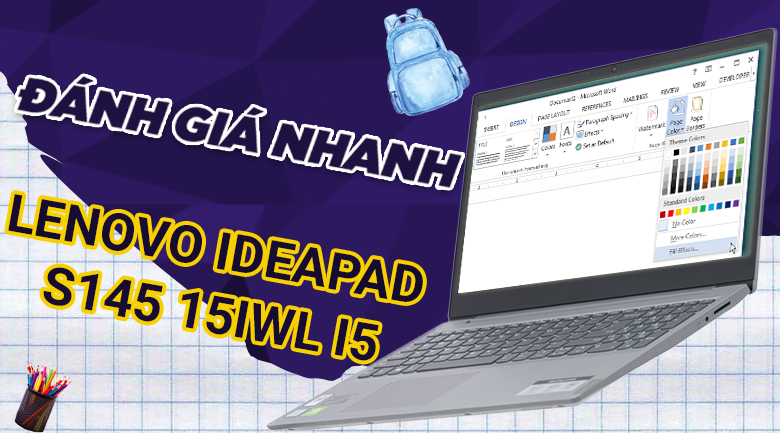 Laptop Lenovo Ideapad S145 15IWL i5 8265U/8GB/256GB/2GB MX110/Win10 (81MV00T9VN)
