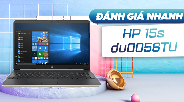 Laptop HP 15s du0056TU i3 7020U/4GB/1TB/Win10 (6ZF53PA)