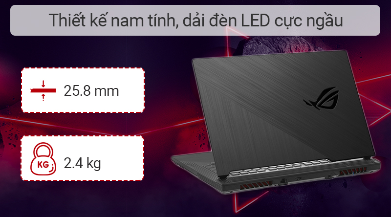 Laptop Asus Gaming ROG Strix G531GD i7 9750H/8GB/512GB/4GB GTX1050/Win10 (AL034T)