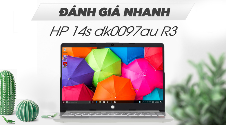 Laptop HP 14s dk0097au R3 3200U/4GB/1TB/Win10 (7VH92PA)