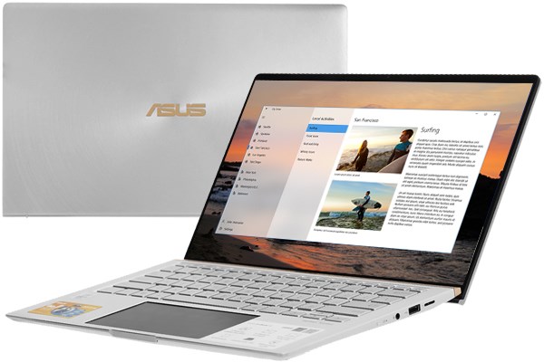 Laptop Asus ZenBook UX434FA i5 10210U/8GB/512GB/Túi/Win10 (A6116T)