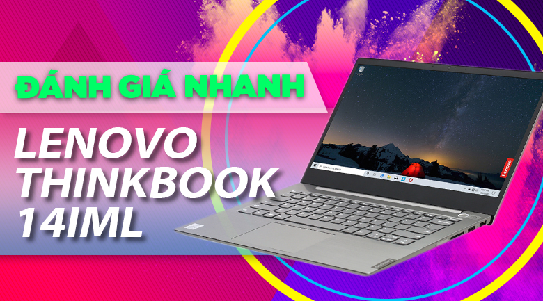 Laptop Lenovo ThinkBook 14IML i3 10110U/4GB/256GB/Win10 (20RV00B7VN)