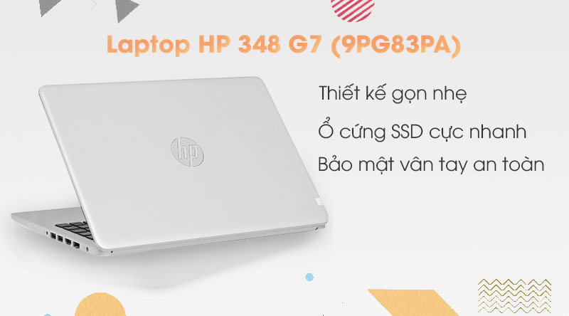 Laptop HP 348 G7 i3 8130U/4GB/256GB/Win10 (9PG83PA)