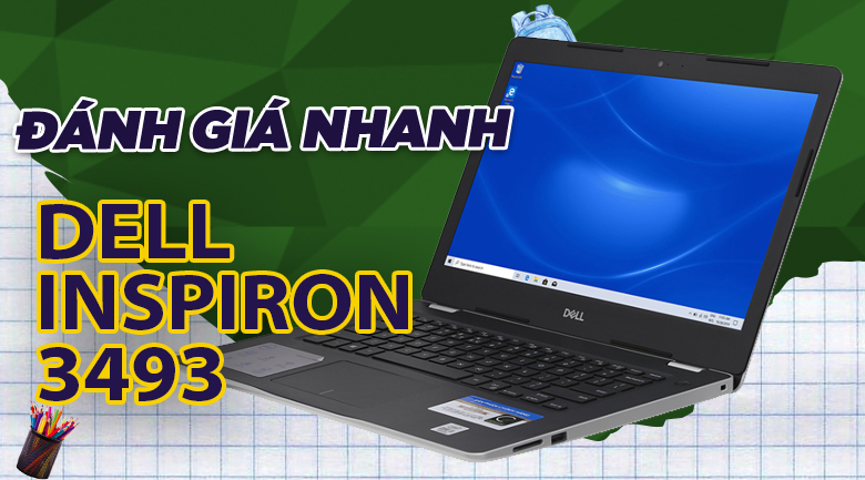 Laptop Dell Inspiron 3493 i7 1065G7/8GB/512GB/2GB MX230/Win10 (N4I7131W)