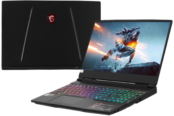 Laptop MSI GL65 Leopard 10SCXK i7 10750H/8GB/512GB/4GB GTX1650/144Hz/Balo/Win10 (093VN)