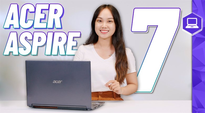 Laptop Acer Aspire 7 Gaming A715 75G 52S5 i5 9300H/8GB/512GB/4GB GTX1650Ti/Balo/Win10 (NH.Q85SV.002)