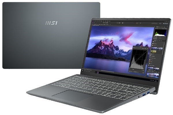 Laptop MSI Modern 14 B11MOU i7 1195G7/8GB/512GB/Túi/Chuột/Win11 (1032VN)