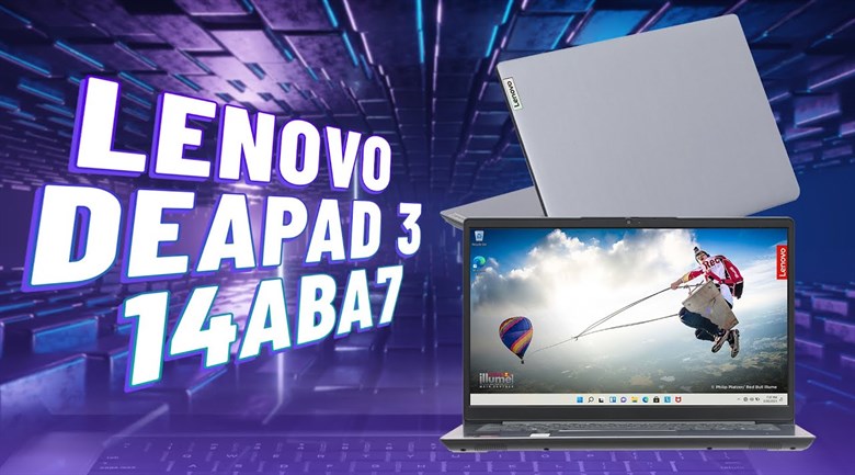 Laptop Lenovo Ideapad 3 14ABA7 R5 5625U/8GB/256GB/Win11 (82RM003WVN)