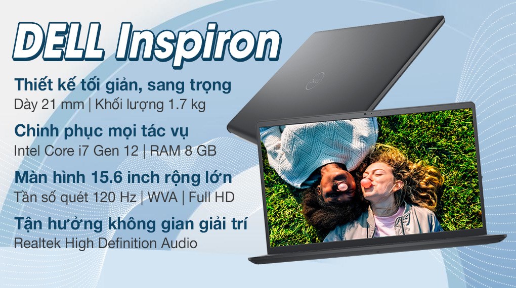 Laptop Dell Inspiron 15 3520 i7 1255U/8GB/512GB/120Hz/OfficeHS/Win11 (71003262)