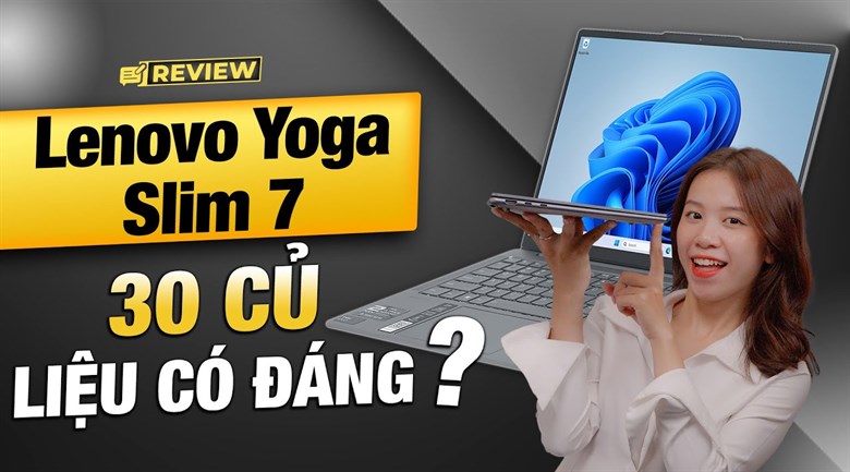 Laptop Lenovo Yoga Slim 7 14IMH9 Ultra 7 155H/32GB/1TB/OfficeHS/Win11 (83CV001VVN)