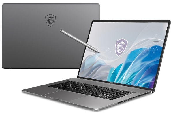 Laptop MSI Creator Z17 HX Studio A14VFT i7 14700HX/64GB/2TB/8GB RTX4060/165Hz/Touch/Pen/Balo/Win11 (273VN)