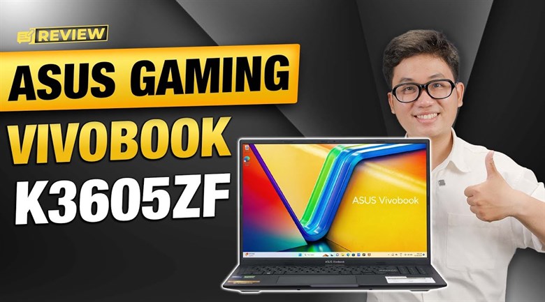 Laptop Asus Gaming Vivobook K3605ZF i5 12500H/16GB/512GB/4GB RTX2050/Win11 (RP745W)