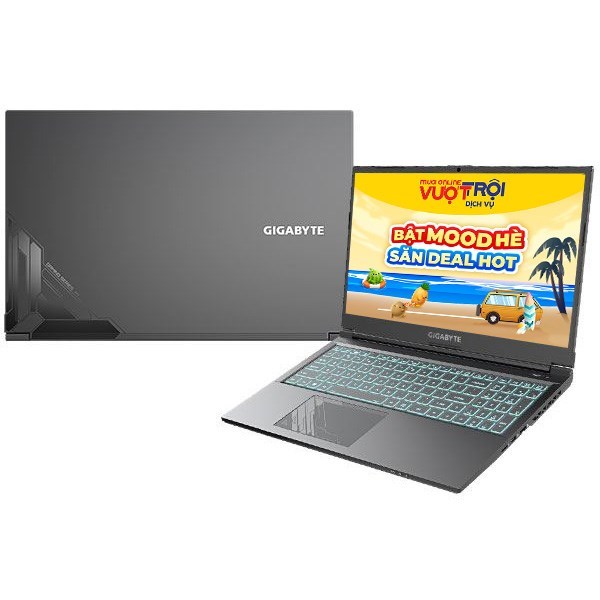 Laptop GIGABYTE Gaming G5 MF5 RC555 i5 13500H/16GB/512GB/6GB RTX4050/144Hz/Win11 (9RC55MF5FEIAA1VN0C0)