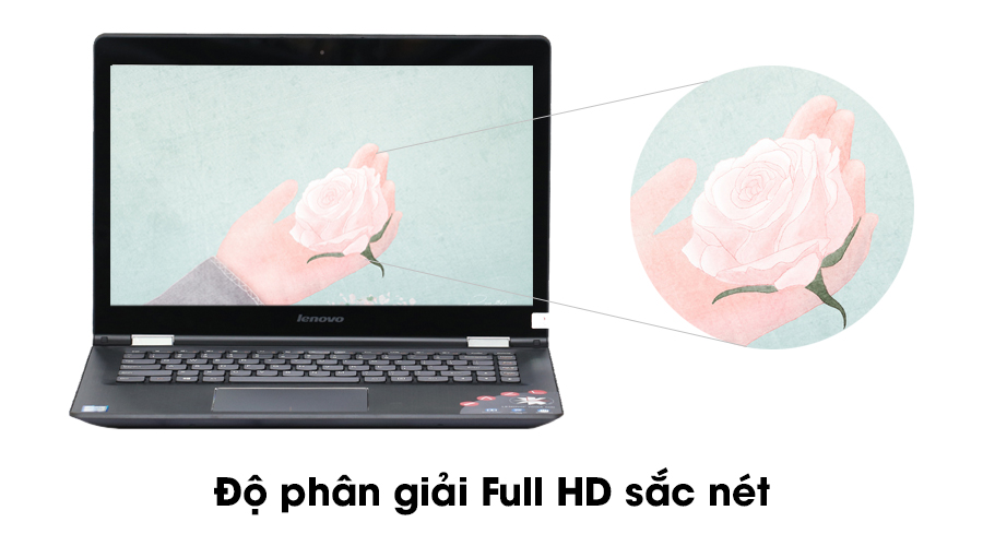 Laptop Lenovo Yoga 500 i5 6200U/4GB/500GB/W10