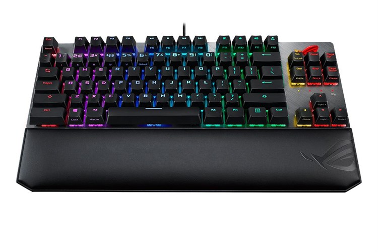 Bàn phím Có Dây Gaming Asus ROG Strix Scope NX TKL DELUXE RD SW Màu Đen