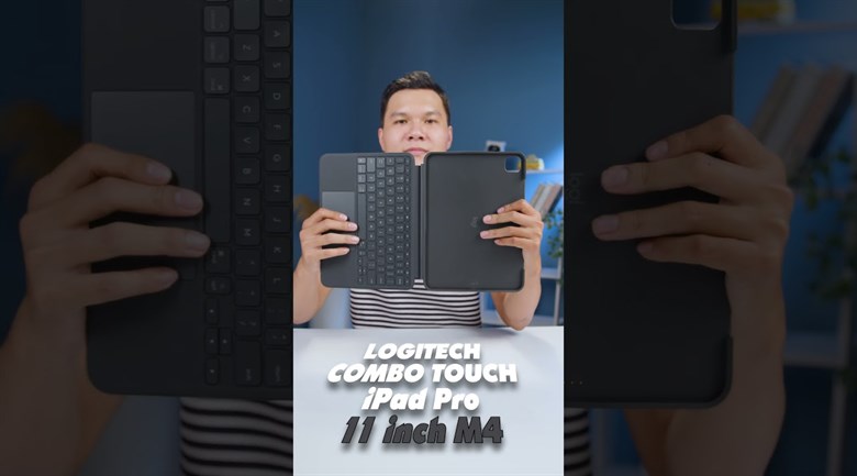 Bàn Phím iPad Air Logitech Combo Touch 11 inch M2