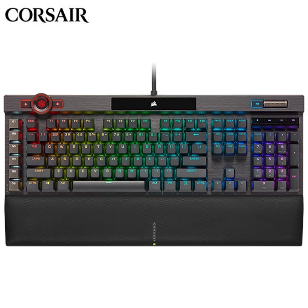 Bàn Phím Cơ Có Dây Gaming Corsair K100 BLK-OPX RF-RGB