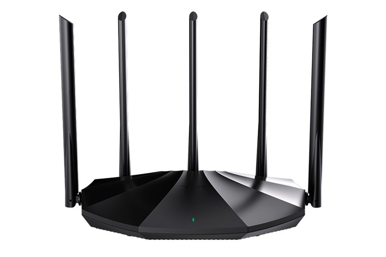 Router Wifi 6 băng tần kép AX1500 Tenda TX2Pro Gigabit Màu Đen