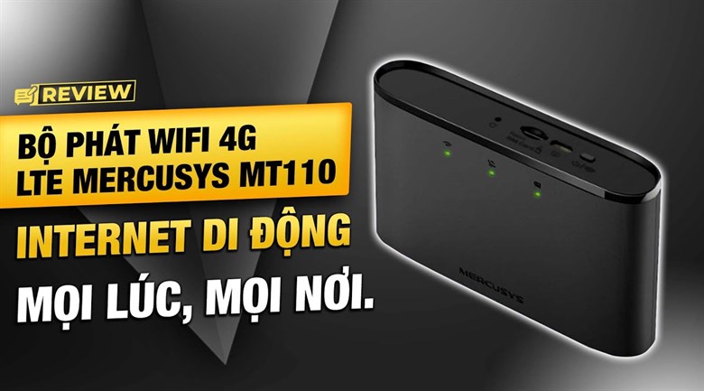 Bộ phát Wifi di động 4G LTE Mercusys MT110