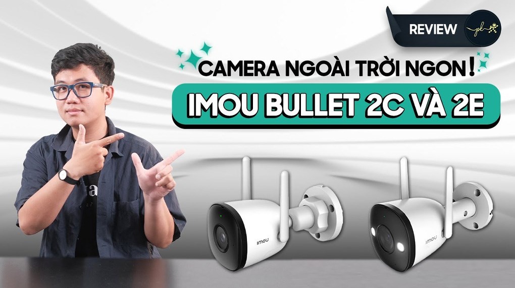 Camera IP Ngoài Trời 4MP IMOU Bullet 2E F42FP