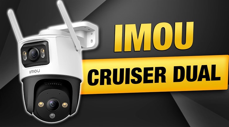 Camera IP Ngoài trời 360 Độ 5MP IMOU Cruiser Dual S7XP-10M0WED