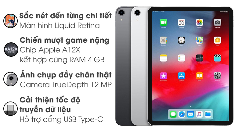 Máy tính bảng iPad Pro 11 inch Wifi 64GB (2018)