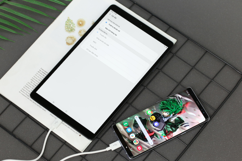 Máy tÃnh bảng Samsung Galaxy Tab A 10.1 T515 (2019) | TÃnh nÄng sạc cho thiết bá» khác