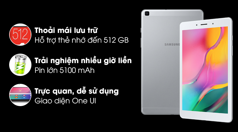 Máy tính bảng Samsung Galaxy Tab A8 8" T295 (2019)