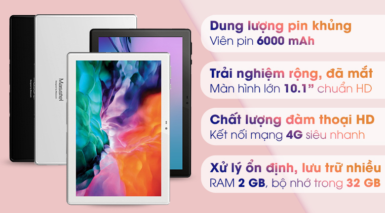 Máy tính bảng Masstel Tab10 4G