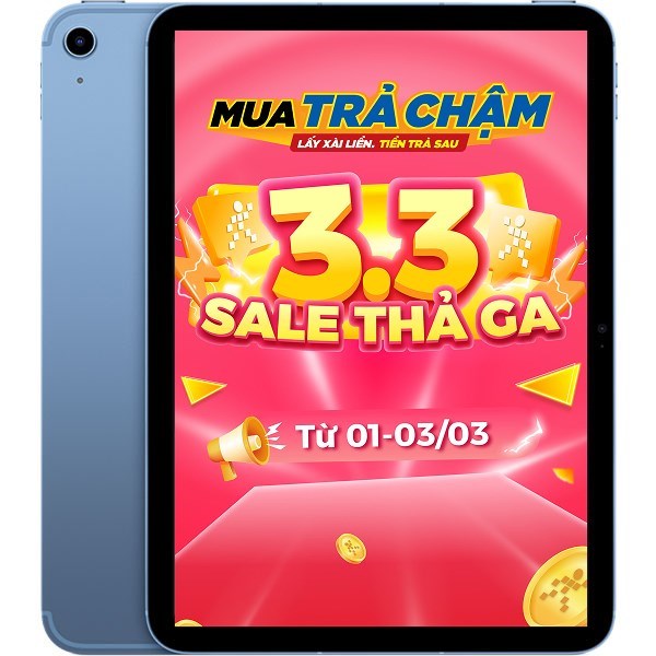 Máy tính bảng iPad 10 5G 256GB