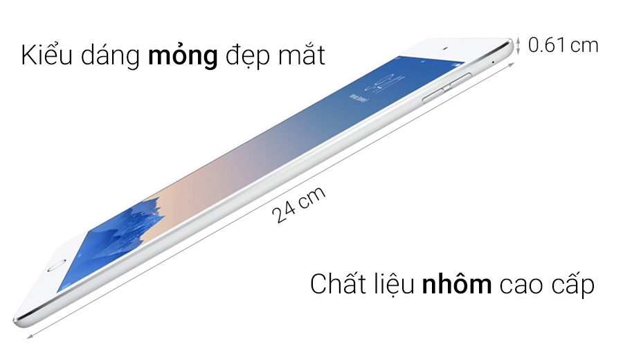 Máy tính bảng iPad Air 2 Cellular 64GB