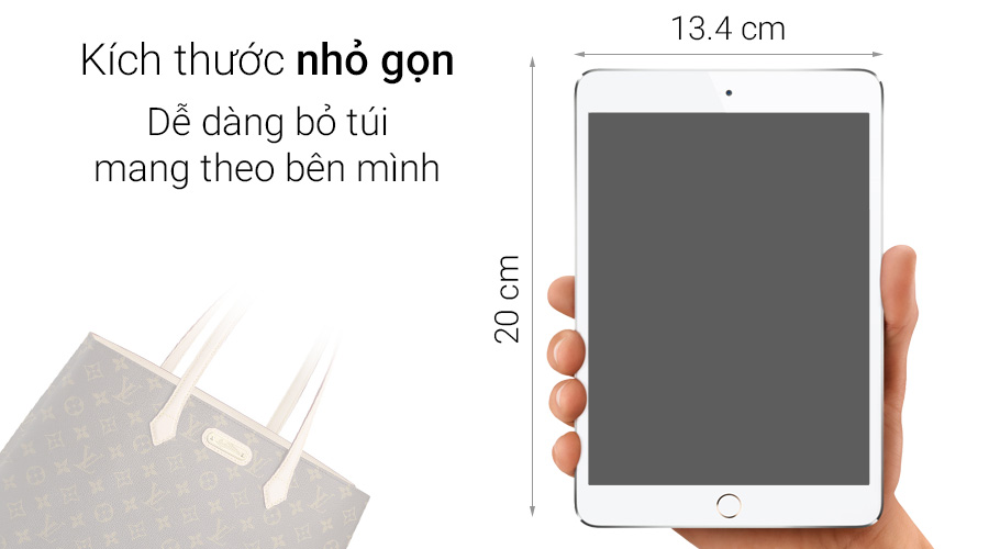 Máy tính bảng iPad Mini 3 Retina Cellular 64GB