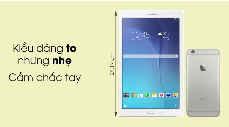 Máy tính bảng Samsung Galaxy Tab E 9.6" (SM-T561)