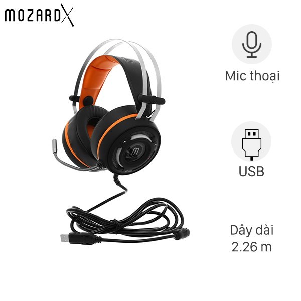 Tai nghe Chụp Tai Gaming MozardX G1