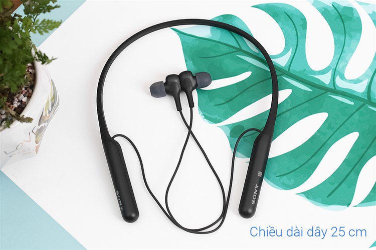 Tai nghe Bluetooth Sony WI-C600N Màu Đen