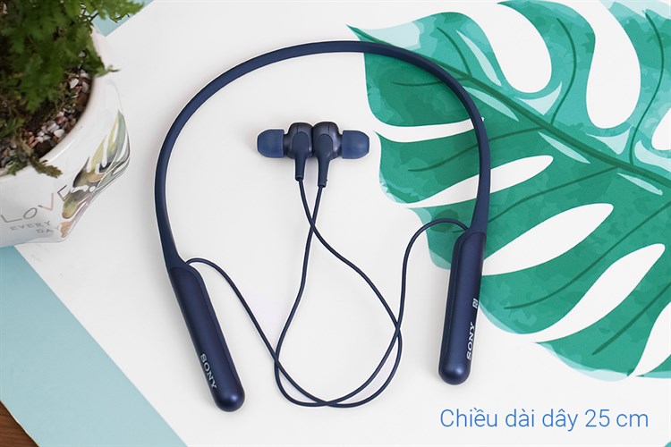 Tai nghe Bluetooth Sony WI-C600N Màu Xanh Dương