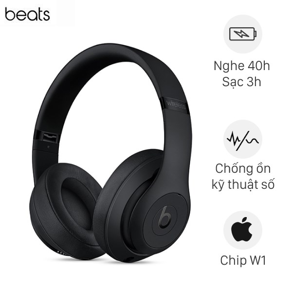 Tai nghe Bluetooth Chụp Tai Beats Studio3 Wireless