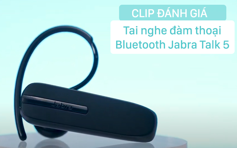 Tai nghe đàm thoại Bluetooth Jabra Talk 5 Đen