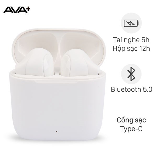 Tai nghe Bluetooth True Wireless AVA+ DS204A-WB