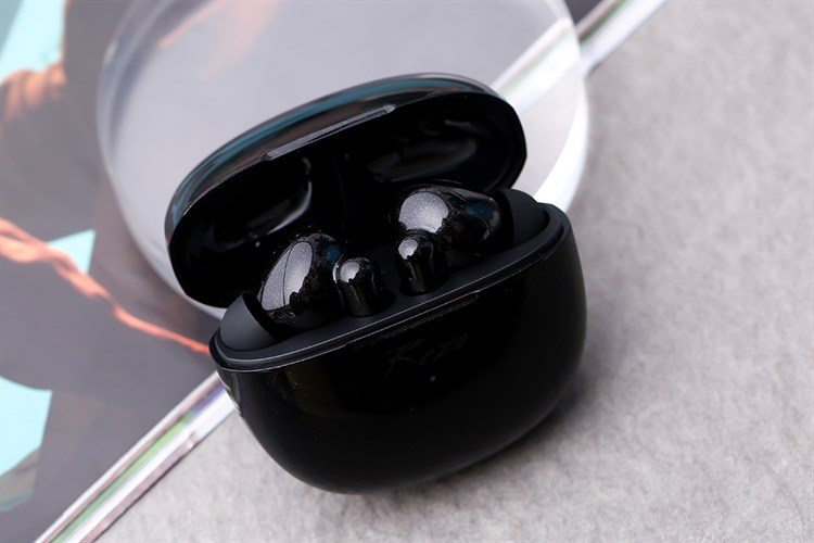 Tai nghe Bluetooth True Wireless Rezo HT03 ANC Màu Đen