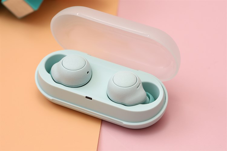 Tai nghe Bluetooth True Wireless Sony WF-C500 Màu Xanh ngọc