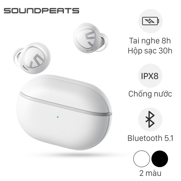 img Tai nghe Bluetooth True Wireless Soundpeats Free 2 Classic