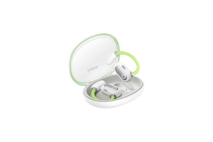 Tai nghe Bluetooth Open-Ear TWS Baseus Eli Sport 1 Màu Xanh lá