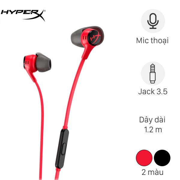 Tai nghe Có dây Gaming HP HyperX Cloud Earbuds II