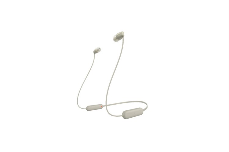 Tai nghe Bluetooth Sony WI-C100 Màu Kem