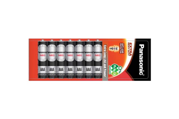 Pin AAA 12 viên Manganese Panasonic R03NT-12H Màu Đen