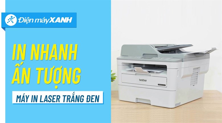 Máy in laser trắng đen đa năng Brother DCP-B7535DW Wifi