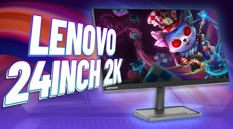 Màn hình Lenovo L24q-35 66D1GAC1VN 23.8 inch 2K/IPS/75Hz/4ms-6ms/HDMI