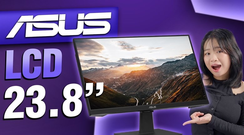 Màn hình Asus VA24EHF 23.8 inch FHD/IPS/100Hz/1ms/HDMI