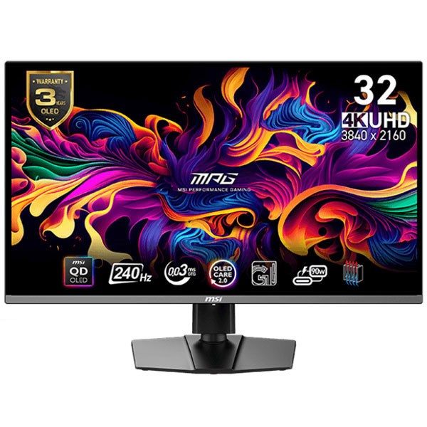 Màn hình Gaming MSI MPG 321URX 32 inch 4K/QD-OLED/240Hz/0.03ms